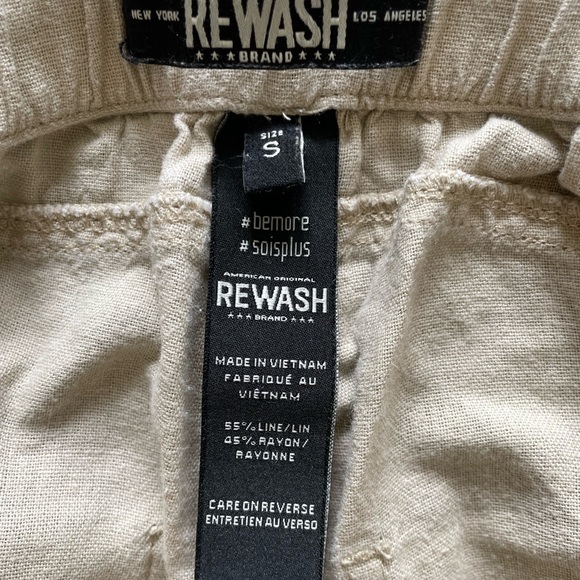 Beige cargo pants – REWASH - Picture 2 of 3